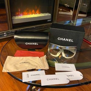 Chanel 5086 shield sunglasses